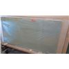 Image 1 : Qty 2 Etched Glass Shower Doors - 29-5/8" x 75-3/8" and 33" x 65-1/2", $3141 Retail, Botanical Patte