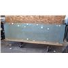 Image 1 : Qty 2 Etched Glass Panel 29-1/4" x 104-1/4" - Tempered 3/8", $2187 Retail