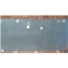Image 2 : Qty 2 Etched Glass Panel 29-1/4" x 104-1/4" - Tempered 3/8", $2187 Retail