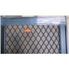 Image 2 : Security Screen Door 34-1/2" x 80-1/2" - Bronze Anodized, Diamond Grid Pattern, Hinged Right, $590 R