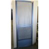Image 1 : Screen Door 29-3/16" x 79-1/2" - Bronze Anodized, Hinged, $213 Retail
