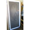 Image 1 : Screen Door - Stnls Steel Mesh Screen, White Painted Finish 35-3/16" x 82"  Retail $1017