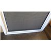 Image 2 : Screen Door - Stnls Steel Mesh Screen, White Painted Finish 35-3/16" x 82"  Retail $1017