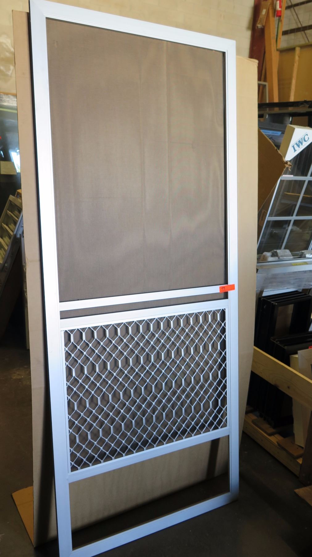 Screen Door 35 1 4 X 83 1 4 Clear Anodized 187 Retail