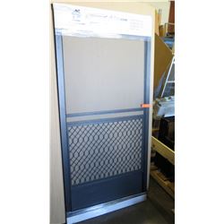 Screen Door 35-1/4" x 80" - Bronze Anodized, Hinged, $213 Retail