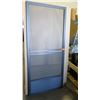 Image 1 : Screen Door 29-5/16" x 77-1/2" - Bronze Anodized, Hinged, $213 Retail