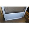 Image 2 : Screen Door 35-1/4" x 78-5/8" - Clear Anodized, Hinged, $213 Retail (damaged grill on bottom)