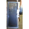 Image 1 : Qty 2 Sliding Screen Door Sets 40-3/16" 39-3/16" x 93-5/16" XX  - Clear Anodized, Hinged, $703 Retai