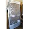 Image 1 : Screen Door 42-1/2" x 80" - Clear Anodized, Hinged, $198 Retail