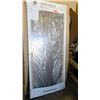 Screen Door System w/ Tempered Glass Panels 35" x 77-1/2" - White Painted Finish, Hinged, $130 Retai