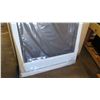 Image 2 : Screen Door 36" x 79-1/16" - White Painted Finish, Hinged, Retail $176