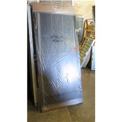 Screen Door 35-1/4" x 78-1/2" - Bronze Anodized Finish, Hinged, $128 Retail