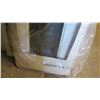 Image 2 : Screen Door 23-5/8" x 79-1/4" - Marine Grade Mesh Screen, White Painted Finish, Hinged Left, Retail 