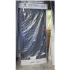 Image 1 : Security Screen Door 35-5/16" x 80-7/8" - Bronze Anodized, Hinged Right (no hardware) Retail $1034