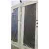 Image 1 : Security Screen Door 64-1/8" x 82-5/8" - Marine Grade Mesh Screen, White Painted Finish, Hinged Left