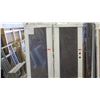 Image 2 : Security Screen Door 64-1/8" x 82-5/8" - Marine Grade Mesh Screen, White Painted Finish, Hinged Left