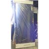 Image 1 : Security Screen Door 41" x 96" - Stnls Steel Mesh Screen, Bronze Anodized, Hinged Left, Retail $1238