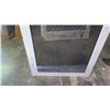 Image 2 : Security Screen Door 29-5/8" x 79-1/4"  - Stnls Steel Mesh Screen, White Painted Finish, Hinged Left