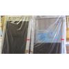 Image 2 : Security Screen Door 36-3/8" x 81-1/4" - Stnls Steel Mesh Screen, White Painted Finish, Hinged