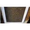 Image 2 : Security Screen Door - Stnls Steel Mesh Screen, White Painted Finish, 35 3/8" x 79 1/2"