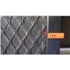 Image 3 : Security Screen Door 35-3/8" x 79-3/4" - Diamond Pattern Grill, Bronze Anodized Finish, Hinged, $381