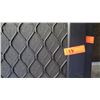 Image 3 : Security Screen Door 31-7/16" x 80" - Diamond Pattern Grill, Bronze Anodized Finish, Hinged, $381 Re