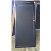 Image 1 : Security Screen Door 35-3/16" x 79-1/8" - Diamond Pattern Grill, Bronze Anodized Finish, Hinged, $62
