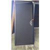 Image 1 : Security Screen Door 35-5/8" x 78-9/16" - Diamond Pattern Grill, Bronze Anodized Finish, Hinged, $62