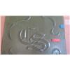 Image 3 : Glass Shower Door 3/16" Clear w/Raised Ribbon Patterns, 27-15/16" X 81-5/8"  $1500 Retail