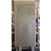 Image 1 : Glass Shower Door 3/8" Tempered, Clear 29-1/2" x 73-1/2 $579 Retail (may be chipped)