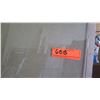 Image 2 : Glass Shower Door 3/8" Tempered, Clear 29-1/2" x 73-1/2 $579 Retail (may be chipped)
