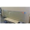Image 1 : Glass Shower Door 1/4" Clear Tempered w/Polycarb 23-5/8" x 71-1/2"  $252 Retail