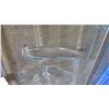 Image 3 : Textured Glass Panel 3/8" Clear, Raised Bamboo, Bird of Paradise 16" x 60"  $667 Retail