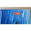 Image 2 : Blue WaveTextured Glass Panel 1/4" Clear, Raised Pattern, 48-15/16" x 25"