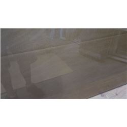 Glass Panel 3/16" Gray/Bronze Tint, Tempered 26-3/8" x 90-9/16", Retail $336