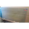 Image 1 : Shower Door 3/8" Clear Tempered, Fixed Panel? 35-1/8" x 71-5/8", Retail $653