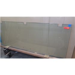 Shower Door 3/8" Clear, Tempered 8-1/2" x 5/8", Retail $281