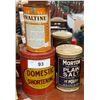 Image 1 : LOT OF 3 VINTAGE TINS