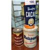 Image 1 : LOT OF 3 VINTAGE TINS