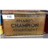 Image 1 : VINTAGE SHARP'S CHAMPION SUGAR TIN