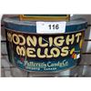 Image 1 : VINTAGE MOONLIGHT MELLOS TIN