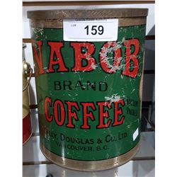 VINTAGE NABOB COFFEE TIN