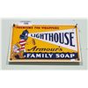 Image 1 : LIGHTHOUSE FAMILY SOAP PORCELAIN SIGN