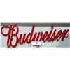 Image 1 : STEEL BUDWEISER SIGN