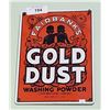 Image 1 : GOLD DUST PORCELAIN SIGN