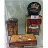 Image 1 : LOT OF 3 VINTAGE TINS