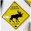 Image 1 : MOOSE CROSSING SST SIGN