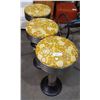 Image 1 : SET OF 3 VINTAGE DINER STOOLS