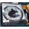 Image 1 : PAIR OF NEW STAINED GLASS CANUCKS WALL CLOCKS