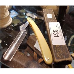 WESTER BROS STRAIGHT RAZOR AND CASE